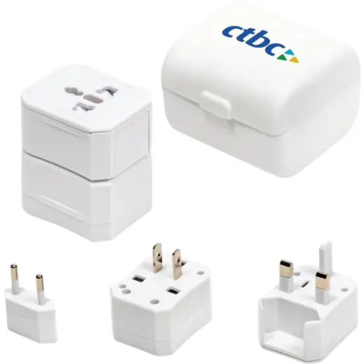 Path-Finder World Travel Adaptor Branded